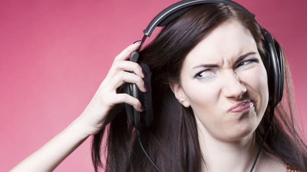 listening to bad music